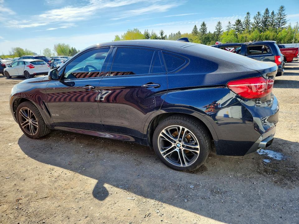 2017 BMW X6 VIN 5UXKU2C54H0N85210 COPART salvage auction — REAR END, On - Permit No Brand - Unfit, sold $9,000 on 2026-07-07 (photo 2)