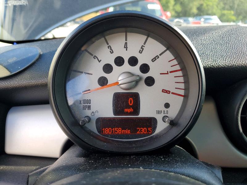 2013 Mini Cooper VIN WMWZF3C52DT491140 COPART salvage auction — FRONT END, Tx - Certificate Of Title, sold $250 on 2026-07-17 (photo 9)