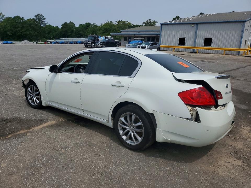 2008 Infiniti G VIN JNKBV61E78M210458 COPART salvage auction — REAR END, Al - Cert Of Title-Salvage Title, sold $225 on 2026-07-06 (photo 2)
