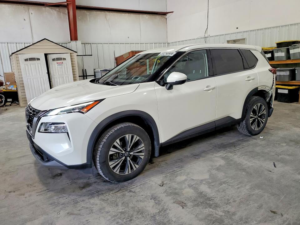 2021 Nissan Rogue VIN JN8AT3BB7MW219282 COPART salvage auction — REAR END, Ny - Mv-907A Salvage Certificate, sold $8,000 on 2026-07-13 (photo 1)