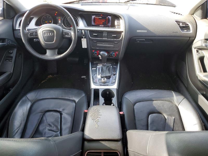 2012 Audi A5 VIN WAULFAFR3CA037496 COPART salvage auction — FRONT END, Wv - Certificate Of Title, sold $1,900 on 2026-08-25 (photo 8)