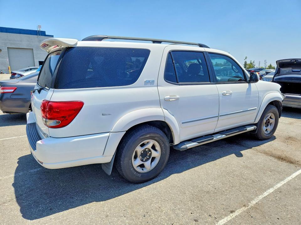 2005 Toyota Sequoia VIN 5TDZT34A65S245599 COPART salvage auction — FRONT END, Ca - Salvage Certificate, sold $2,100 on 2026-07-07 (photo 3)