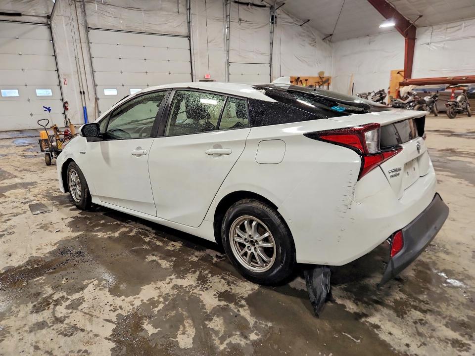 2021 Toyota Prius VIN JTDL9MFUXM3027201 COPART salvage auction — ROLLOVER, VT - CERT OF TITLE-SALVAGE VEHICLE, sold $5,200 on 2026-07-20 (photo 2)