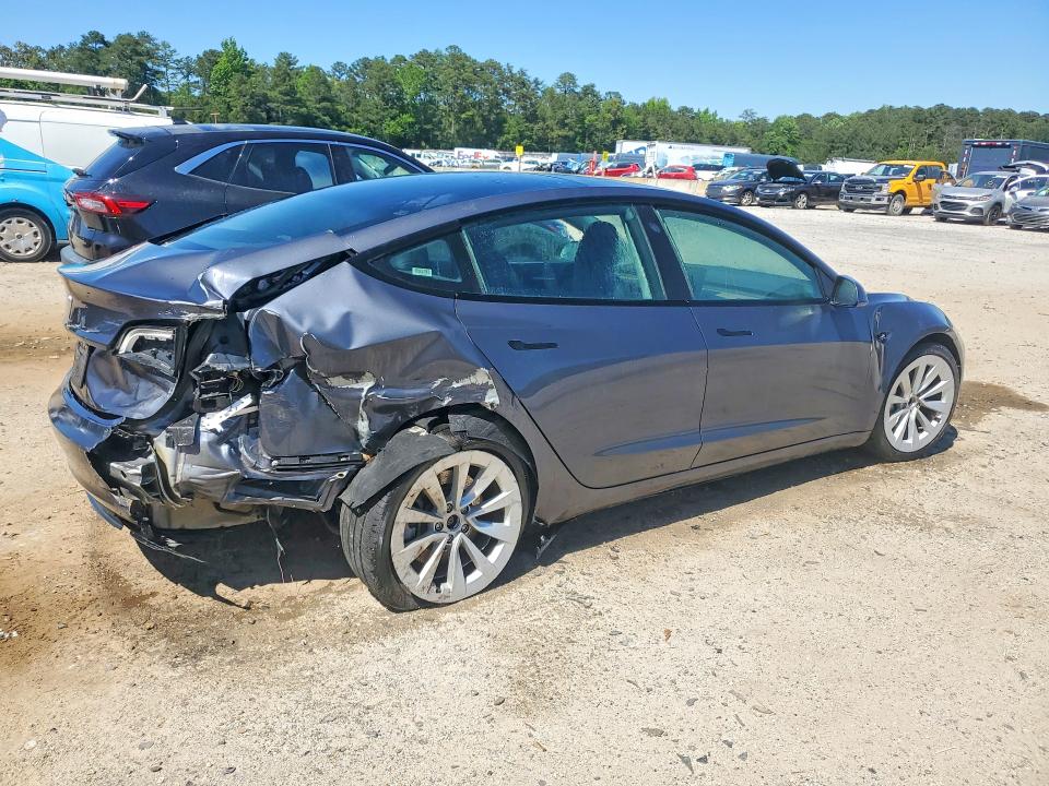 2023 Tesla VIN 5YJ3E1EA1PF438530 COPART salvage auction — REAR END, Fl - Certificate Of Destruction, sold $5,000 on 2026-07-06 (photo 3)