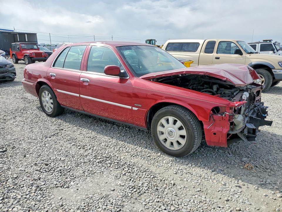 2003 Mercury Grand marquis VIN 2MEHM75W93X664072 COPART salvage auction — FRONT END, Co - Public - Salvage Title, sold $450 on 2026-07-09 (photo 4)