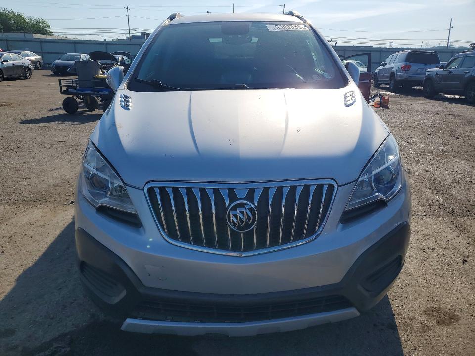 2016 Buick Encore VIN KL4CJASB7GB730687 COPART salvage auction — FRONT END, Pa - Certificate Of Salvage, sold $1,350 on 2026-07-07 (photo 5)