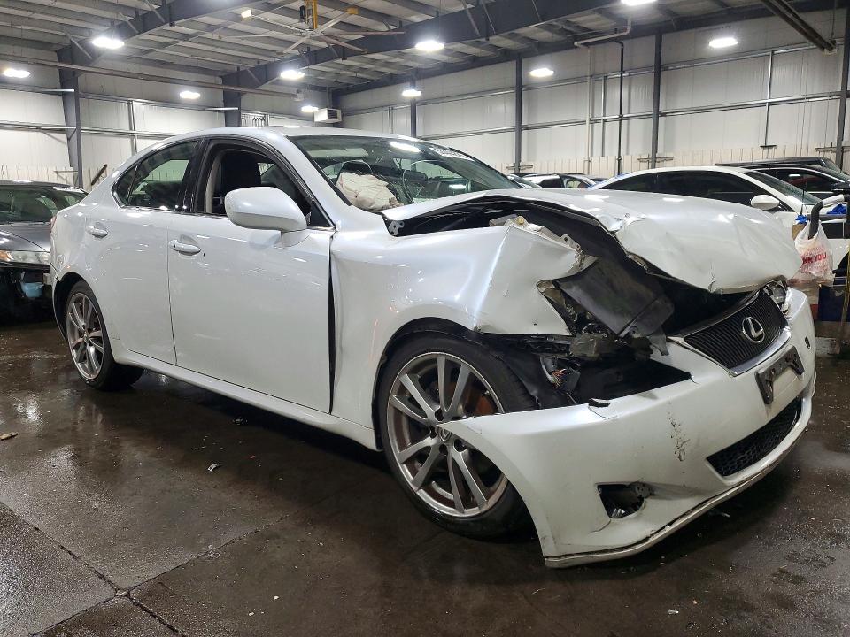 2008 Lexus Is VIN JTHBK262185064164 COPART salvage auction — FRONT END, Mn - Cert Of Title-Prior Salvage, sold $500 on 2026-07-14 (photo 4)