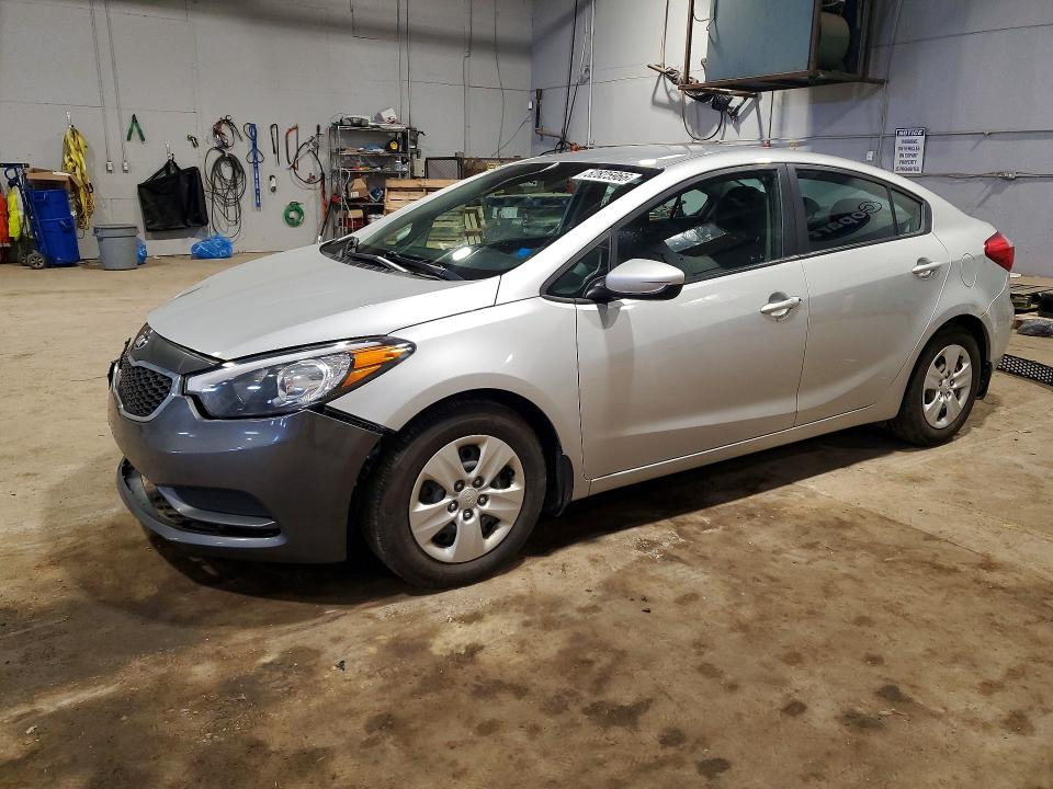 2016 Kia Forte VIN KNAFK4A63G5462500 COPART salvage auction — FRONT END, Nb - Salvage Title, sold $275 on 2026-07-30 (photo 1)