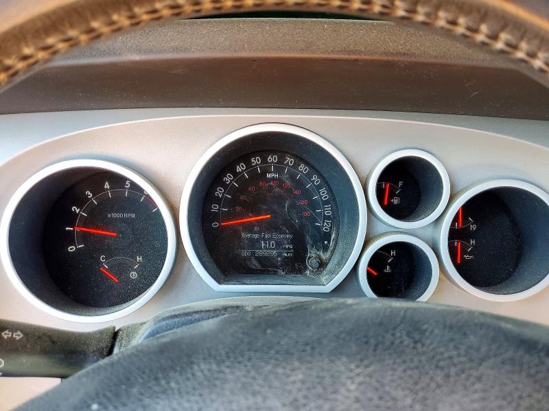 2008 Toyota Tundra VIN 5TFRV58188X049209 COPART salvage auction — REAR END, Tx - Salvage Vehicle Title, sold $3,850 on 2026-07-06 (photo 9)