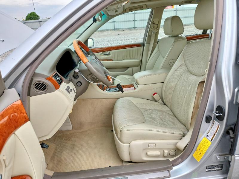 2004 Lexus Ls VIN JTHBN36FX40169759 COPART salvage auction — FRONT END, Il - Salvage Certificate, sold $1,550 on 2026-07-06 (photo 7)