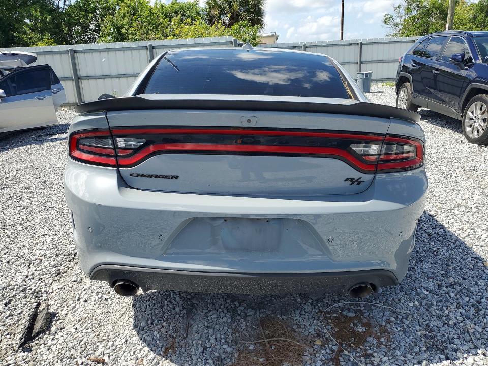 2022 Dodge Charger VIN 2C3CDXCT6NH130288 COPART salvage auction — FRONT END, Fl - Certificate Of Destruction, sold $2,150 on 2026-07-07 (photo 6)
