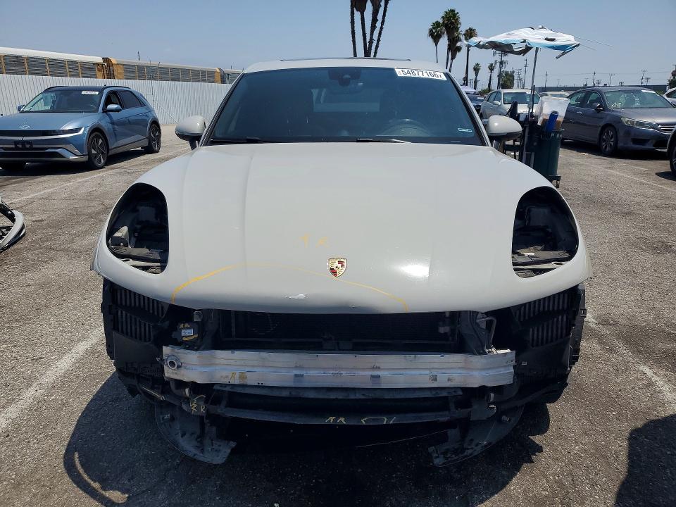 2020 Porsche Macan VIN WP1AB2A54LLB34287 COPART salvage auction — FRONT END, Ca - Salvage Certificate, sold $14,500 on 2026-07-10 (photo 5)