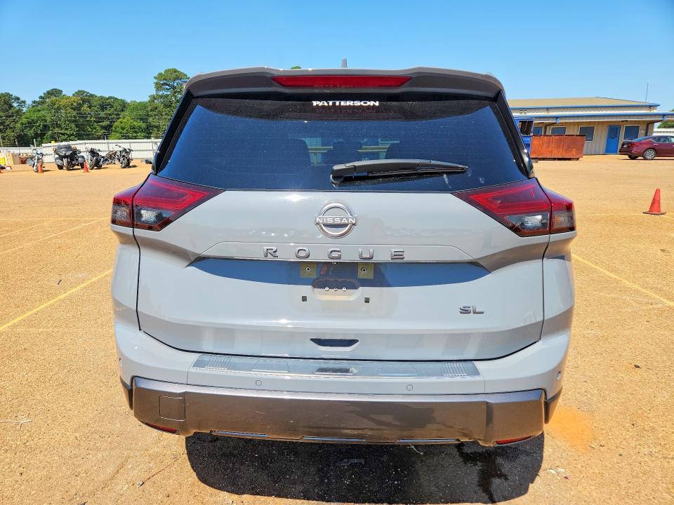 2025 Nissan Rogue VIN JN8BT3CAXSW006799 COPART salvage auction — UNDERCARRIAGE, Tx - Salvage Vehicle Title, sold $60 on 2026-07-27 (photo 6)
