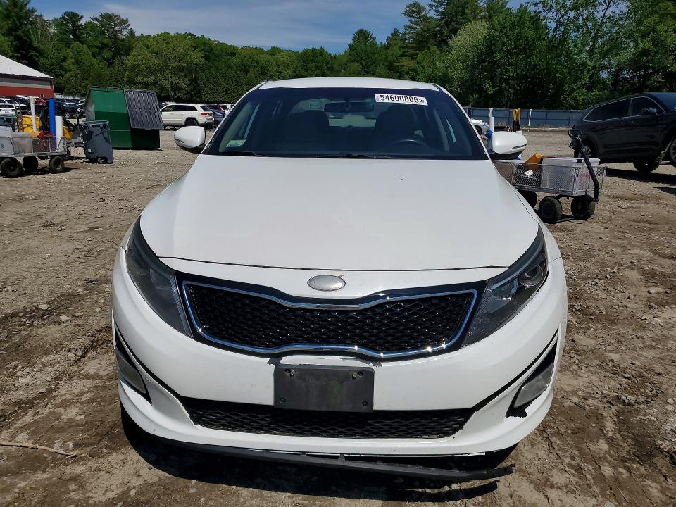 2014 Kia Optima VIN 5XXGM4A7XEG270770 COPART salvage auction — FRONT END, MA - CERTIFICATE OF TITLE, sold $325 on 2026-07-16 (photo 5)