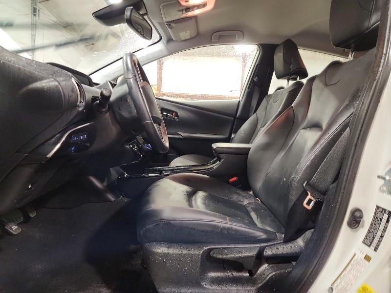 2021 Toyota Prius VIN JTDL9MFUXM3027201 COPART salvage auction — ROLLOVER, VT - CERT OF TITLE-SALVAGE VEHICLE, sold $5,200 on 2026-07-20 (photo 7)