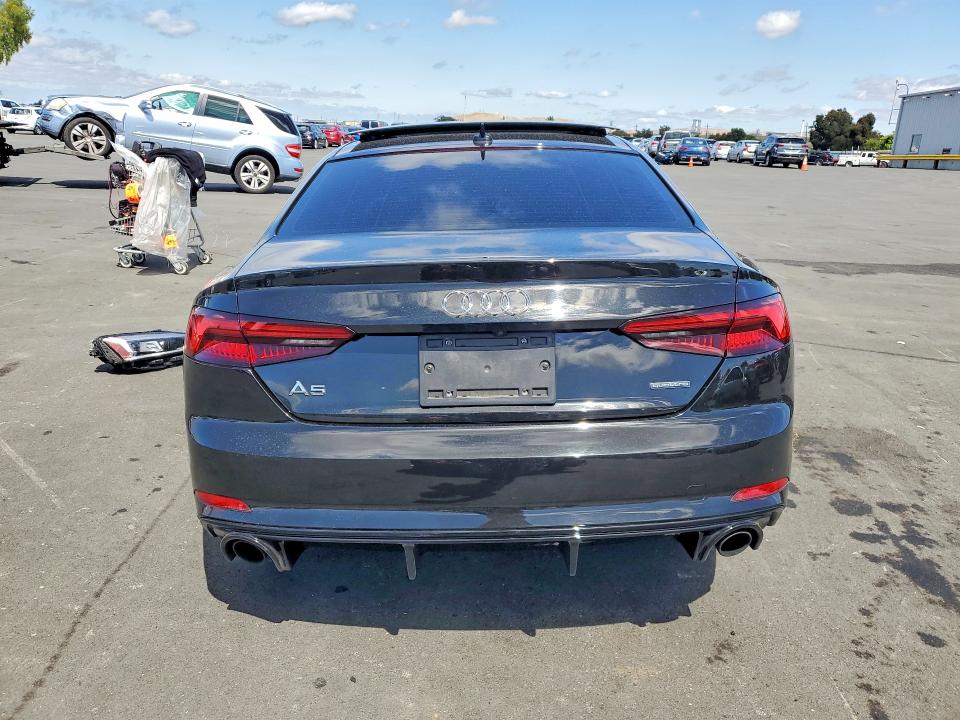 2019 Audi A5 VIN WAUSNAF59KA057374 COPART salvage auction — FRONT END, CA - SALVAGE CERTIFICATE, sold $1,300 on 2026-07-27 (photo 6)