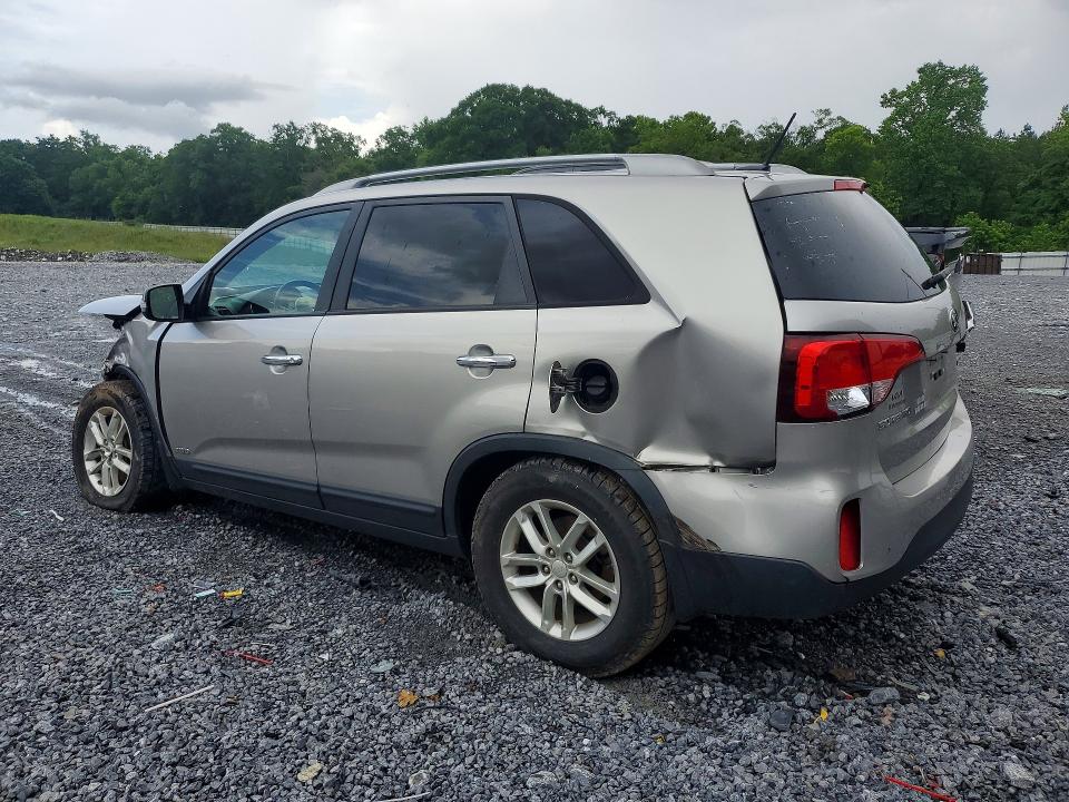 2015 Kia Sorento VIN 5XYKTCA64FG634709 COPART salvage auction — ROLLOVER, Ga - Cert Of Title-Salvage, sold $1,150 on 2026-07-09 (photo 2)