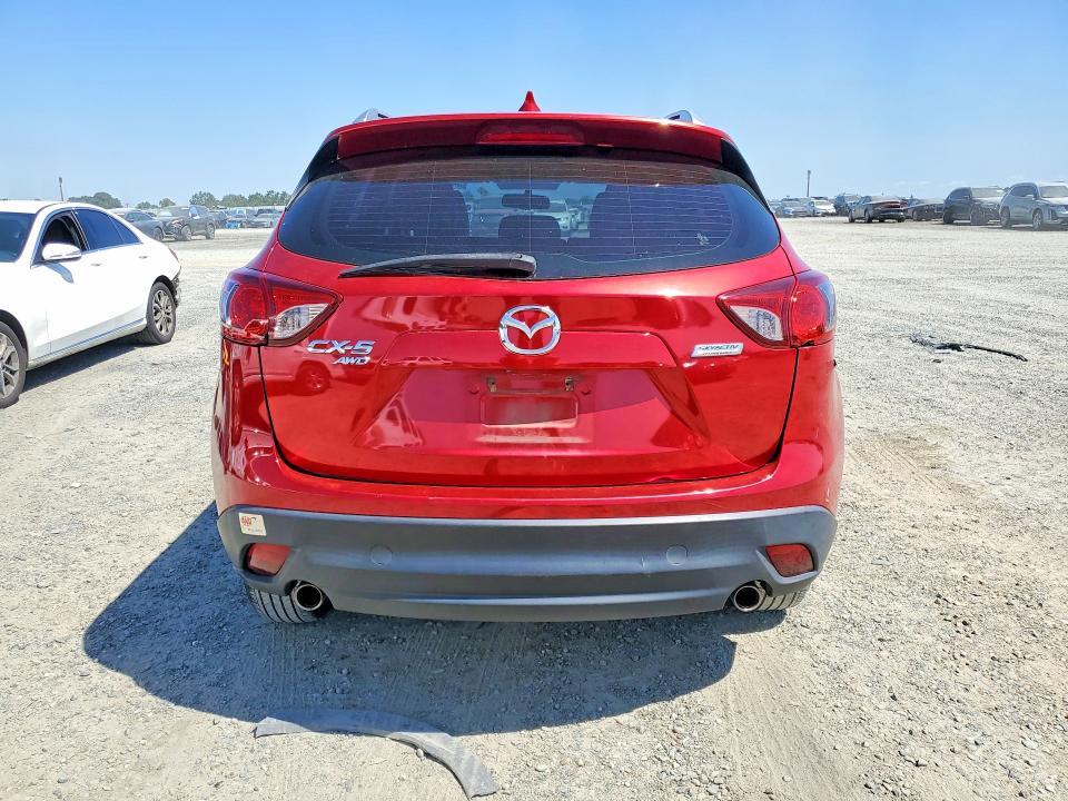 2015 Mazda Cx-5 VIN JM3KE4BY9F0501411 COPART salvage auction — SIDE, Ca - Salvage Certificate, sold $1,250 on 2026-07-23 (photo 6)
