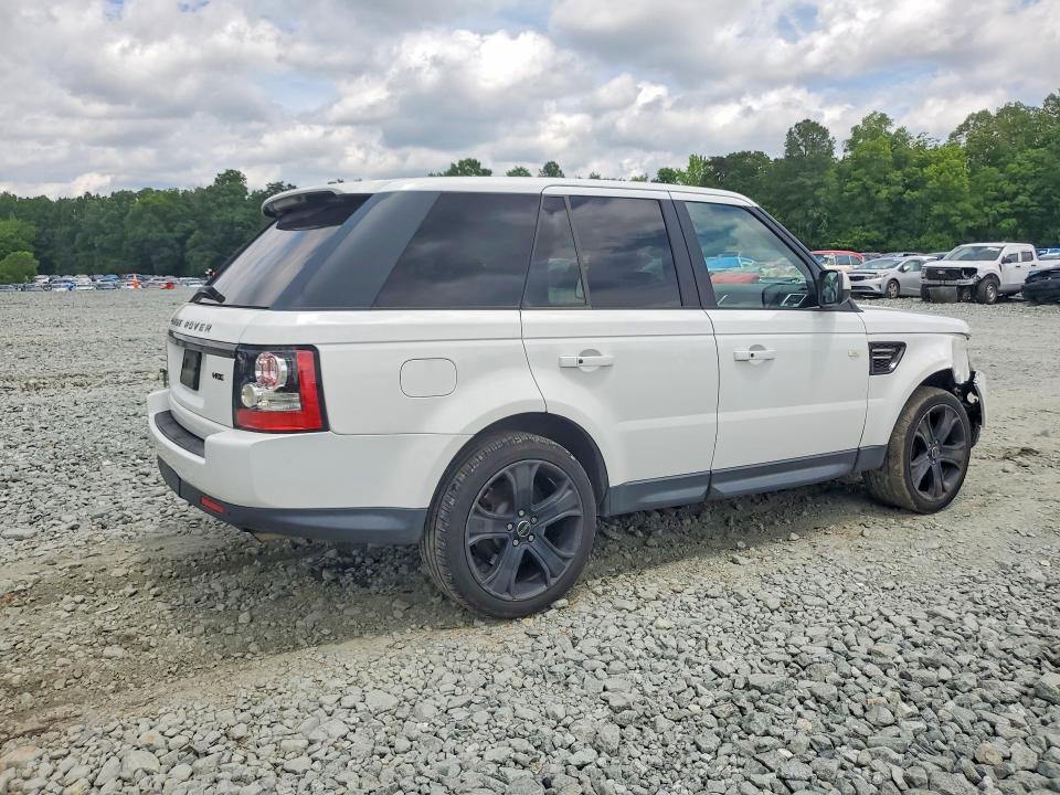 2013 Land rover RANGE ROVER VIN SALSF2D45DA768680 COPART salvage auction — FRONT END, Nc - Salvage Certificate Of Title, sold $1,300 on 2026-07-08 (photo 3)