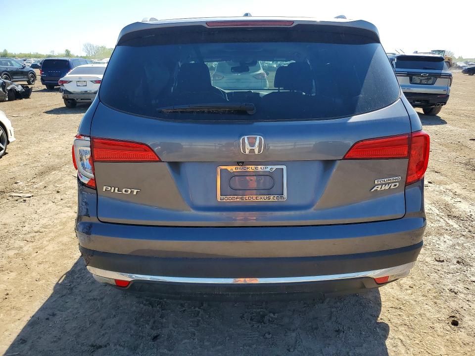 2018 Honda Pilot VIN 5FNYF6H96JB064215 COPART salvage auction — FRONT END, Il - Salvage Certificate, sold $3,900 on 2026-07-09 (photo 6)