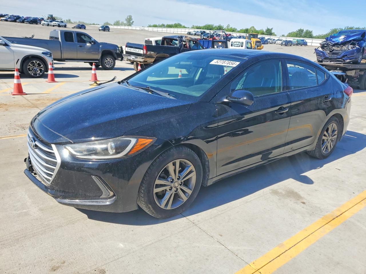 2018 Hyundai Elantra VIN 5NPD84LF2JH259918 COPART salvage auction — Rear End, KY - CERT OF TITLE-SALVAGE, sold $1,650 on 2026-07-09 (photo 1)