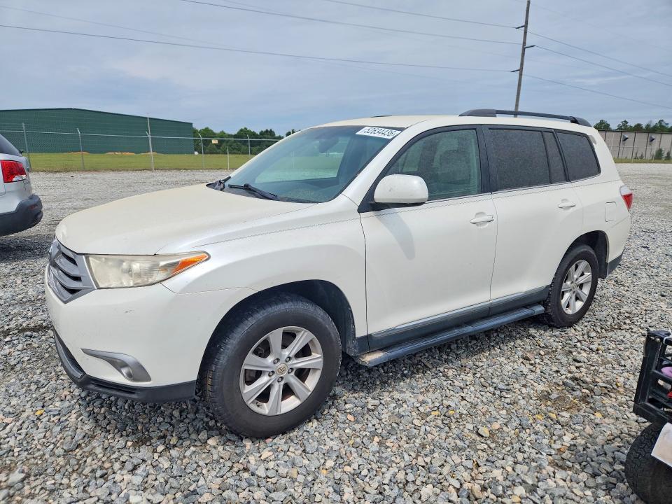 2011 Toyota Highlander VIN 5TDZA3EH0BS009799 COPART salvage auction — MINOR DENT/SCRATCHES, Ga - Certificate Of Title, sold $4,050 on 2026-07-28 (photo 1)