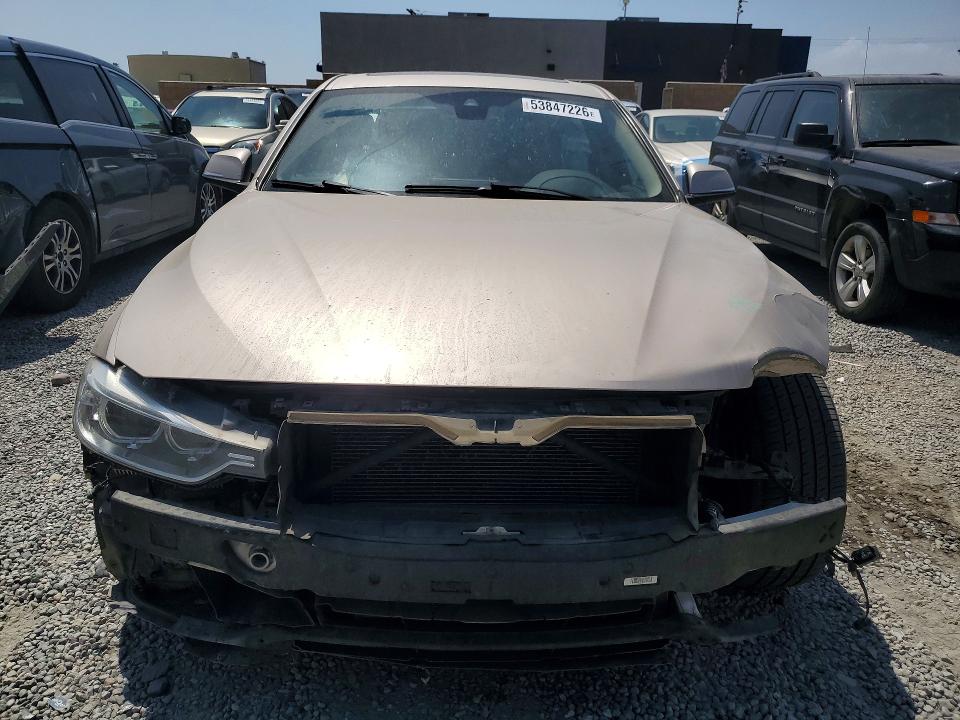 2015 BMW 3 series VIN WBA3C1C54FP854195 COPART salvage auction — FRONT END, CA - SALVAGE CERTIFICATE, sold $775 on 2026-07-08 (photo 5)