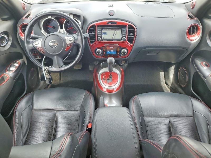 2015 Nissan Juke VIN JN8AF5MV3FT554036 COPART salvage auction — FRONT END, AB - BOS - SALVAGE, sold $1,200 on 2026-07-02 (photo 8)