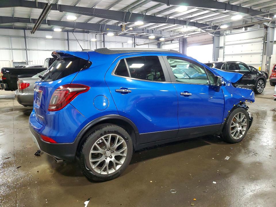 2017 Buick Encore VIN KL4CJ1SBXHB098236 COPART salvage auction — FRONT END, Mn - Cert Of Title-Salvage, sold $525 on 2026-07-14 (photo 3)