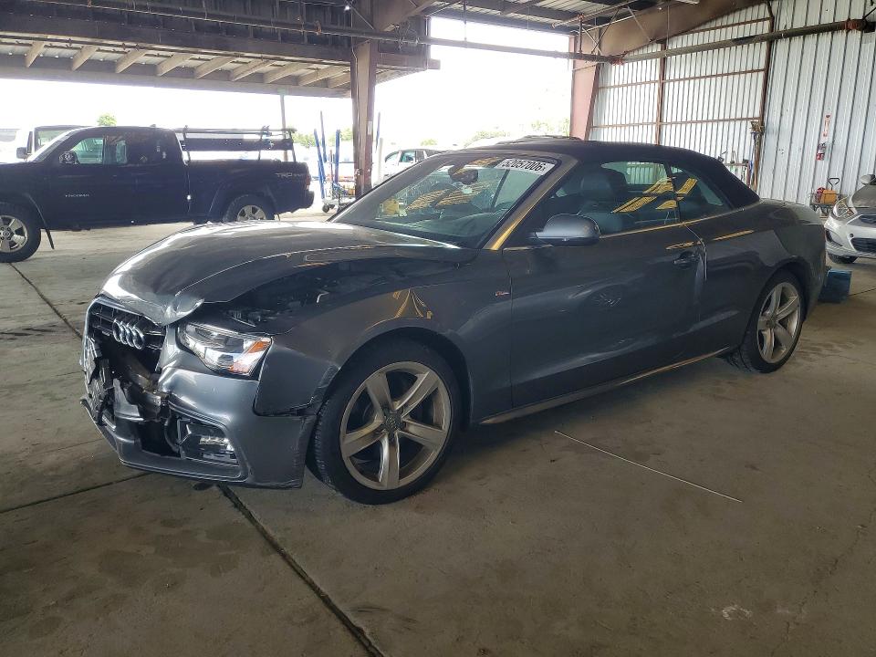 2022 Audi A5 VIN WAUMFAFH7FN007796 COPART salvage auction — FRONT END, Ca - Salvage Certificate, sold $1,250 on 2026-07-16 (photo 1)