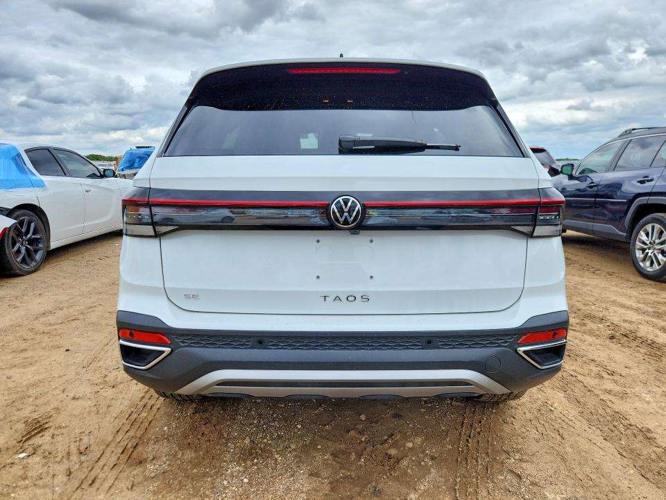 2025 Volkswagen Taos VIN 3VVSC7B23SM053106 COPART salvage auction — FRONT END, Tx - Certificate Of Title, sold $9,900 on 2026-07-16 (photo 6)