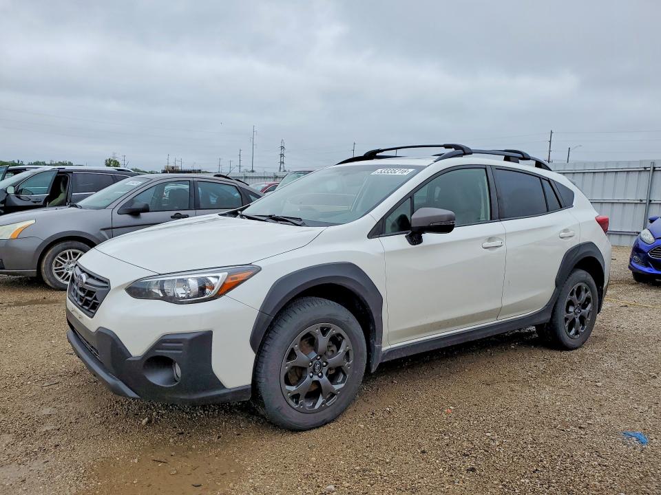 2023 Subaru Xv VIN JF2GTHSC9PH269560 COPART salvage auction — HAIL, Ia - Cert Of Title-Salvage Title, sold $10,900 on 2026-07-08 (photo 1)