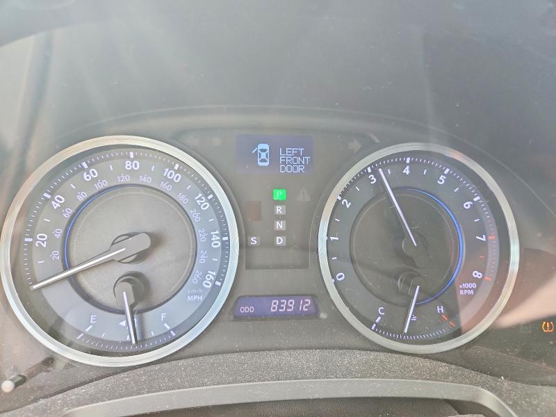 2011 Lexus Is VIN JTHCE5C28B5001779 COPART salvage auction — FRONT END, Tx - Salvage Vehicle Title, sold $5,000 on 2026-07-23 (photo 9)