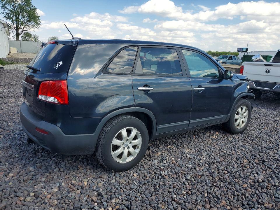 2012 Kia VIN 5XYKT4A19CG237115 COPART salvage auction — FRONT END, In - Certificate Of Title, sold $1,500 on 2026-07-07 (photo 3)