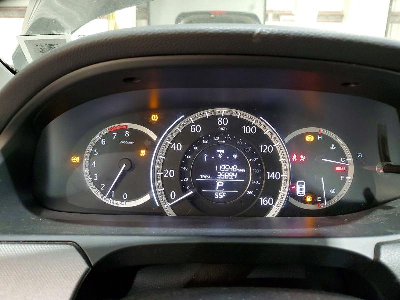 2013 Honda Accord VIN 1HGCR2F38DA001396 COPART salvage auction — FRONT END, Ny - Mv-907A Salvage Certificate, sold $475 on 2026-07-20 (photo 9)