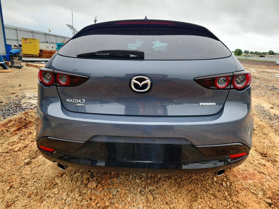 2021 Mazda 3 VIN JM1BPBML2M1301034 COPART salvage auction — HAIL, Salvage Title, sold $9,600 on 2026-08-24 (photo 6)