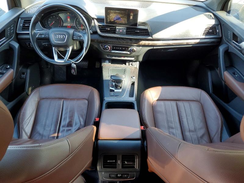 2018 Audi VIN WA1BNAFY5J2191220 COPART salvage auction — FRONT END, On - Permit Salvage, sold $8,600 on 2026-07-14 (photo 8)