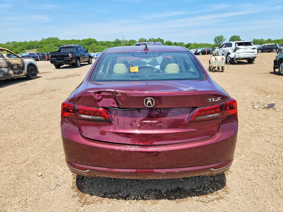 2015 Acura Tlx VIN 19UUB1F56FA003915 COPART salvage auction — FRONT END, Il - Salvage Certificate, sold $575 on 2026-07-10 (photo 6)