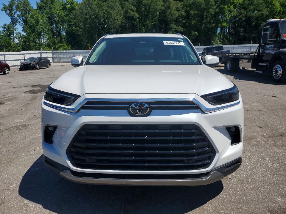 2026 Toyota Highlander VIN 5TDACAB59TS077686 COPART salvage auction — SIDE, Nc - Salvage Certificate Of Title, sold $21,400 on 2026-07-09 (photo 5)