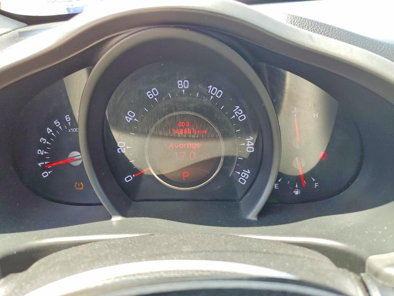 2012 Kia VIN KNDPC3A21C7261107 COPART salvage auction — FRONT END, Tx - Salvage Vehicle Title, sold $1,250 on 2026-07-07 (photo 9)