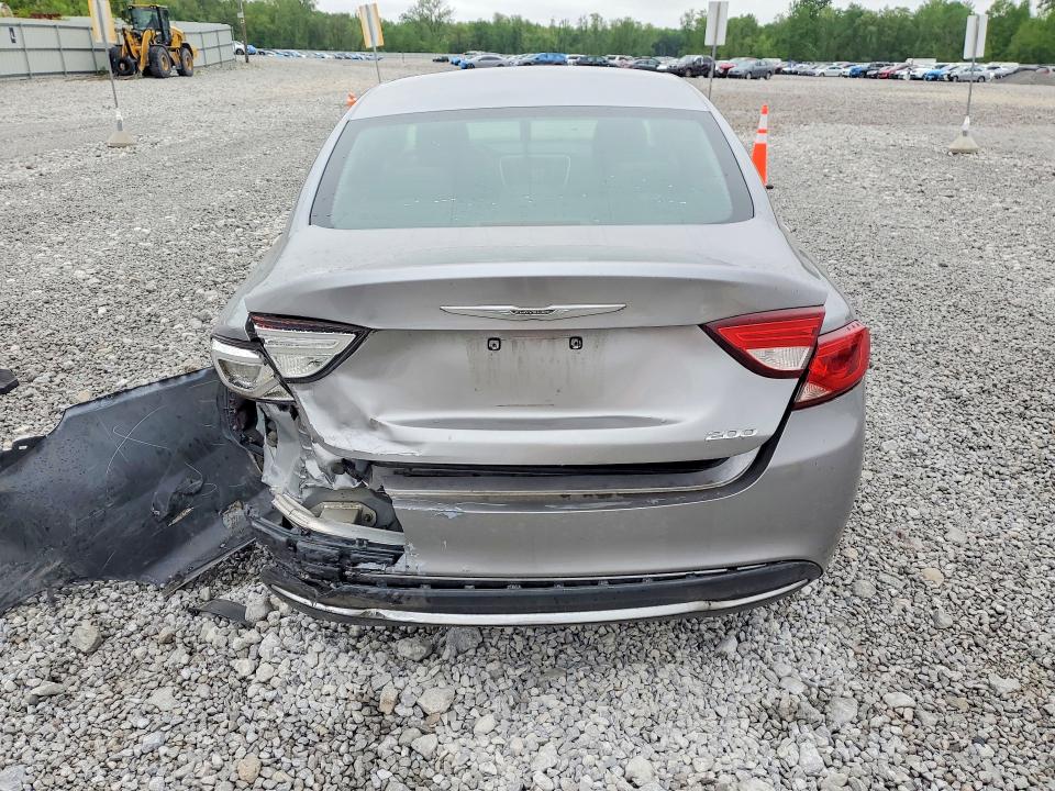 2015 Chrysler 200 VIN 1C3CCCAB0FN669181 COPART salvage auction — REAR END, Oh - Cert Of Title-Salvage, sold $90 on 2026-07-24 (photo 6)