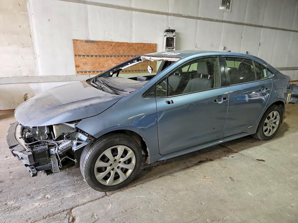 2023 Toyota Corolla VIN JTDBDMHE5P3002193 COPART salvage auction — FRONT END, Mi - Cert Of Title-Salvage Vehicle, sold $4,000 on 2026-07-17 (photo 1)
