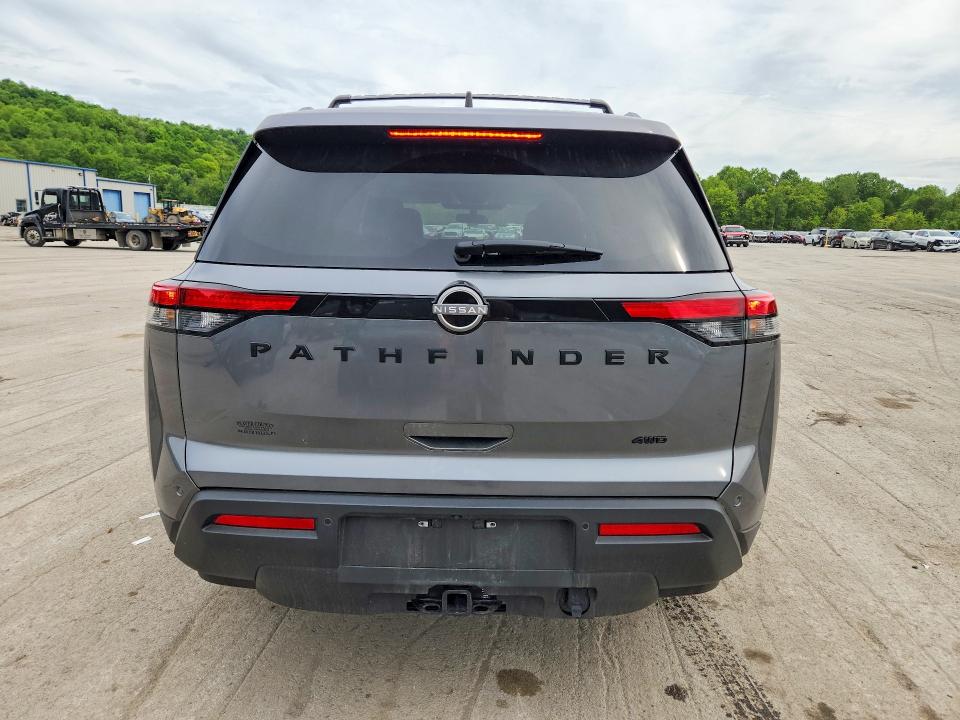 2025 Nissan Pathfinder VIN 5N1DR3BD0SC310770 COPART salvage auction — FRONT END, Oh - Cert Of Title-Salvage, sold $11,000 on 2026-07-02 (photo 6)