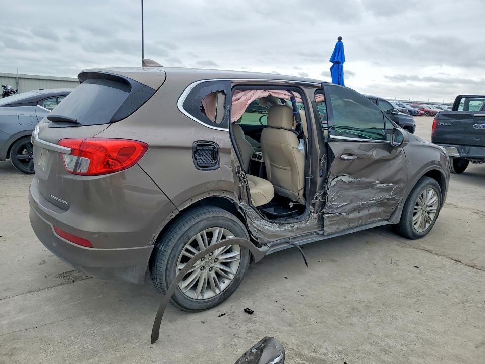2017 Buick Envision VIN LRBFXASA1HD143169 COPART salvage auction — SIDE, TX - SALVAGE VEHICLE TITLE (P), sold $1,000 on 2026-07-16 (photo 3)