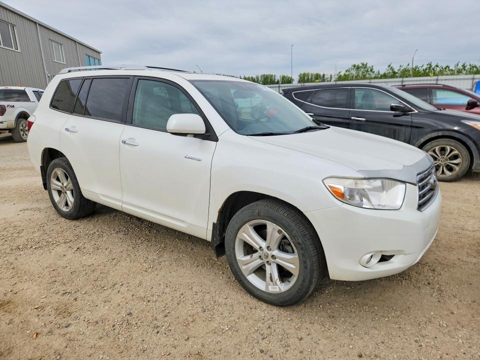 2010 Toyota Highlander VIN 5TDDK3EH4AS013814 COPART salvage auction — SIDE, Ab - Bos - Salvage, sold $900 on 2026-07-23 (photo 4)