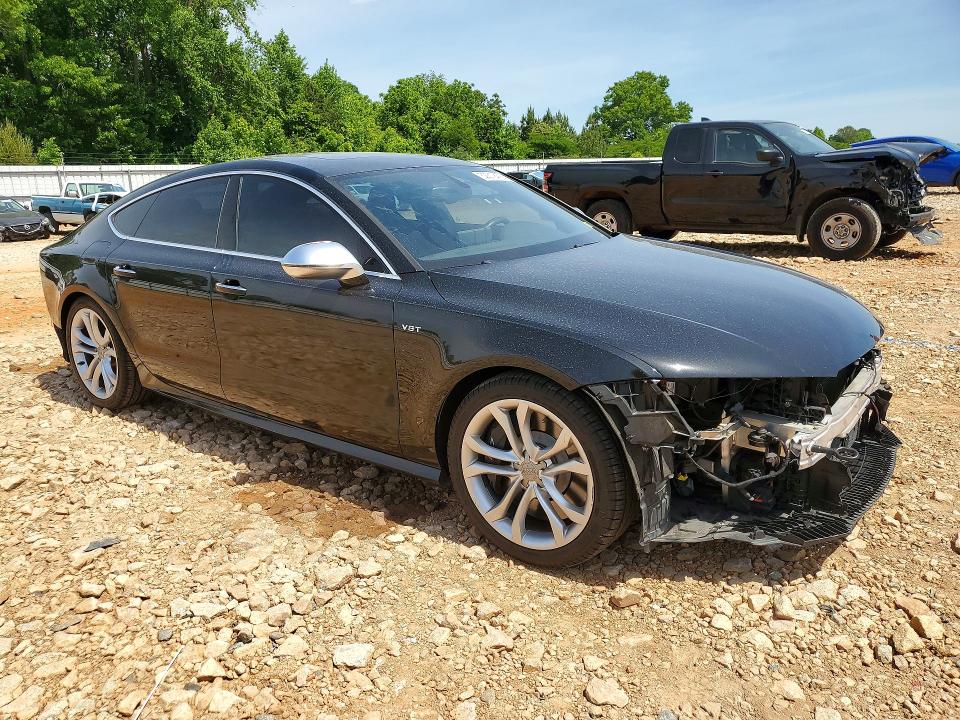 2017 Audi S7 VIN WAUWFAFC9HN046180 COPART salvage auction — FRONT END, Nc - Salvage Certificate Of Title, sold $7,600 on 2026-07-20 (photo 4)