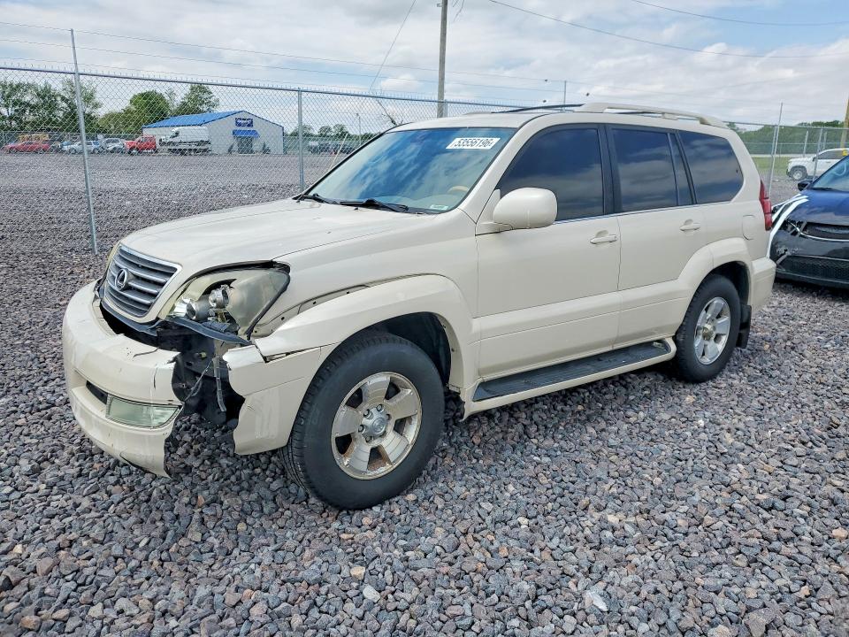 2003 Lexus Gx 470 VIN JTJBT20X830013055 COPART salvage auction — FRONT END, IN - CERT OF TITLE-SALVAGE TITLE, sold $550 on 2026-07-21 (photo 1)