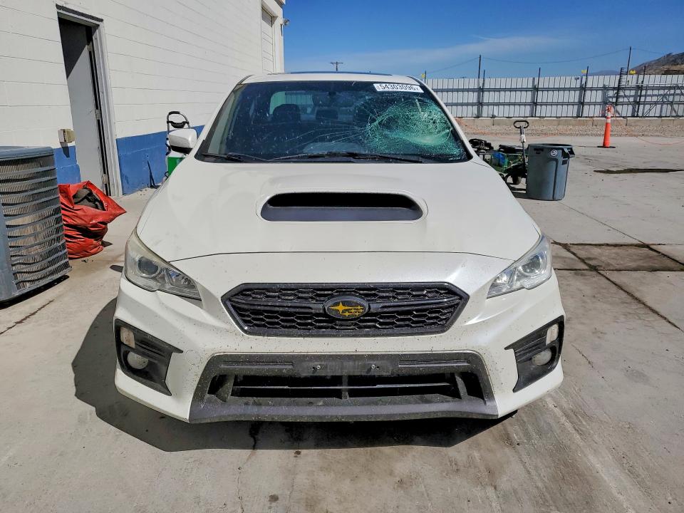 2018 Subaru Wrx VIN JF1VA1C66J9838495 COPART salvage auction — FRONT END, Ut - Salvage Certificate, sold $3,300 on 2026-07-13 (photo 5)