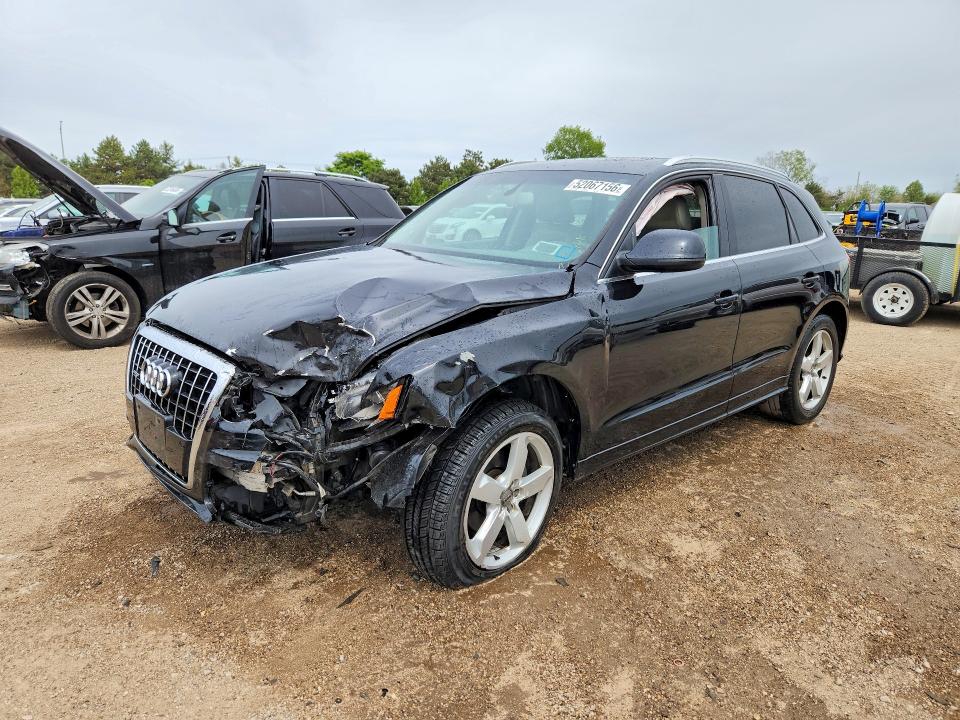 2012 Audi Q5 VIN WA1DKAFPXCA085797 COPART salvage auction — FRONT END, Il - Salvage Certificate, sold $250 on 2026-07-30 (photo 1)