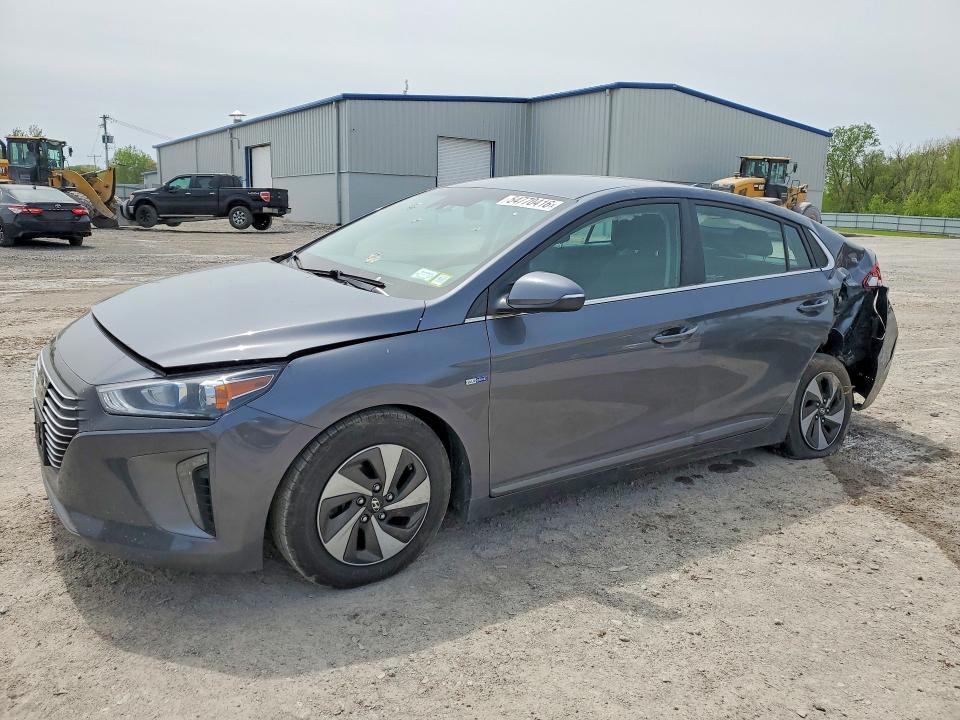2019 Hyundai Ioniq VIN KMHC75LC4KU145061 COPART salvage auction — REAR END, Ny - Mv-907A Salvage Certificate, sold $2,150 on 2026-07-06 (photo 1)